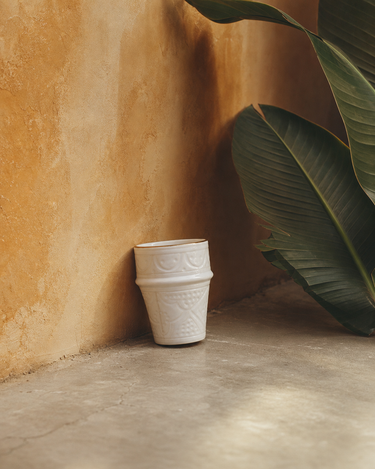 Medium Cup White Gold