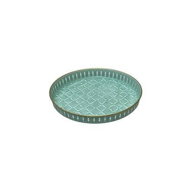 Turquoise Riviera Tray | Serving Tray