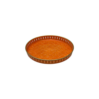 Orange Riviera Tray | Serving Tray